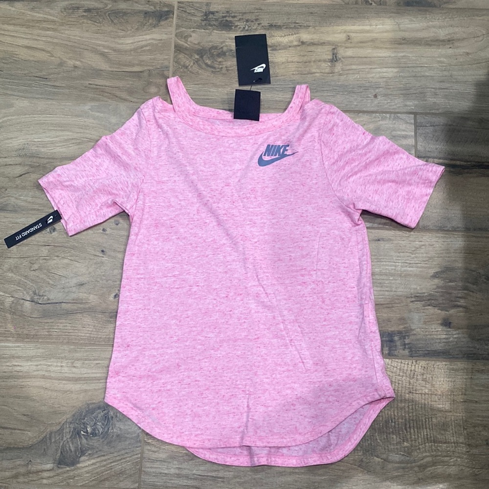 Pink Nike top